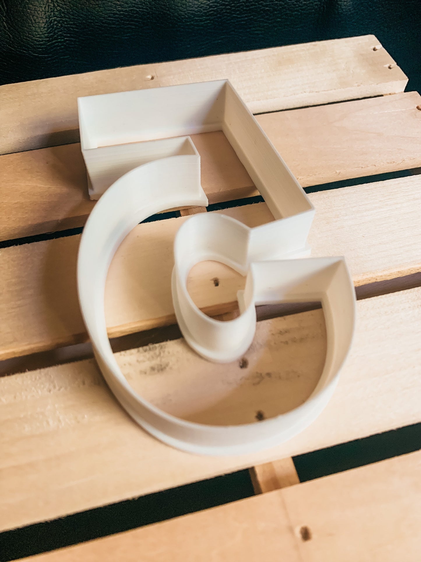 Number 5 Cookie Cutter