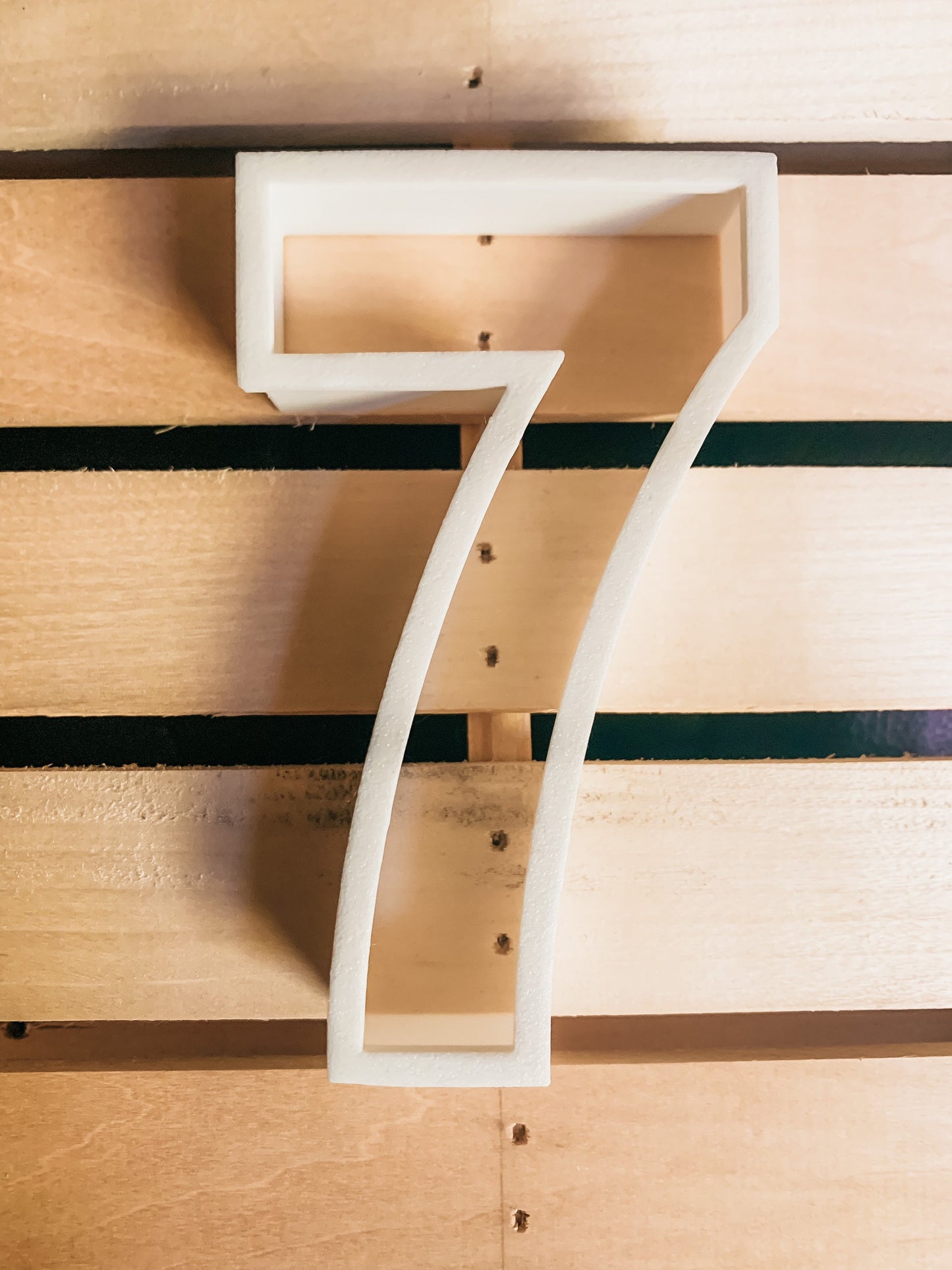 Number 7 Cookie Cutter