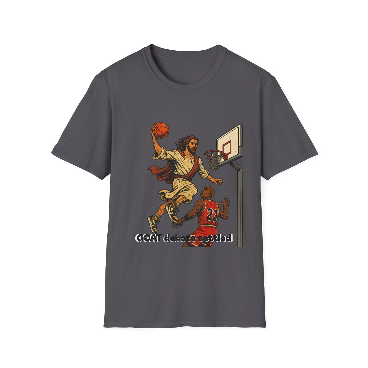 Basketball Jesus "GOAT Debate Settled" T-Shirt