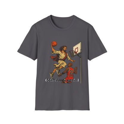 Basketball Jesus "GOAT Debate Settled" T-Shirt