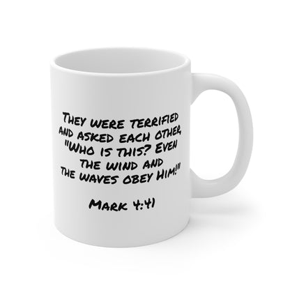 Jesus Surfing Mug – Funny Christian Coffee Cup (11 oz)