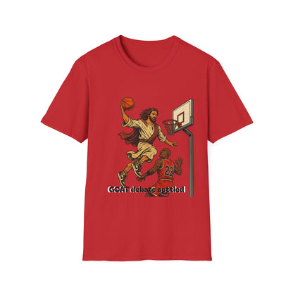 Basketball Jesus "GOAT Debate Settled" T-Shirt