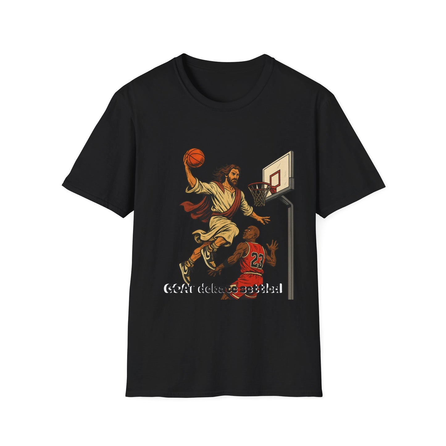 Basketball Jesus "GOAT Debate Settled" T-Shirt