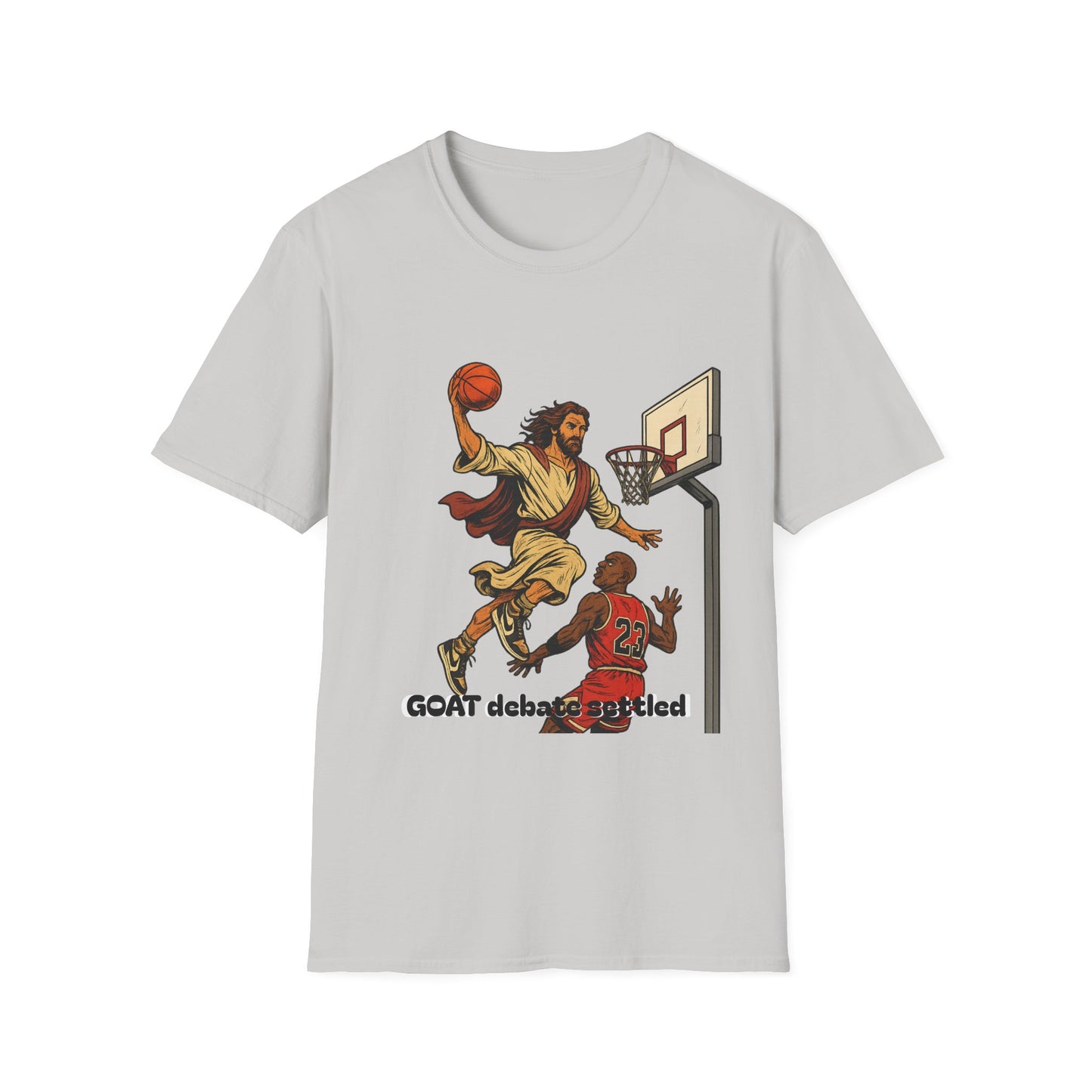 Basketball Jesus "GOAT Debate Settled" T-Shirt