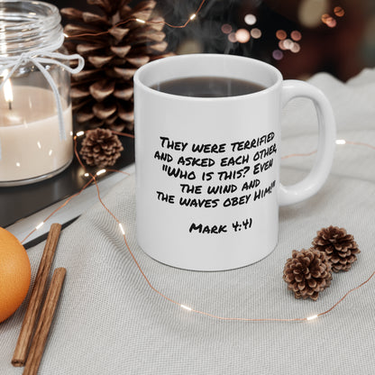Jesus Surfing Mug – Funny Christian Coffee Cup (11 oz)