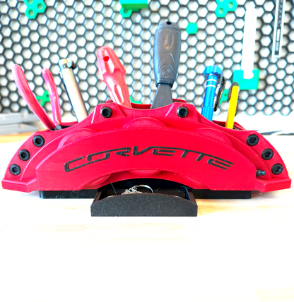 Brake Caliper Desk Organizer – Automotive Enthusiast Edition