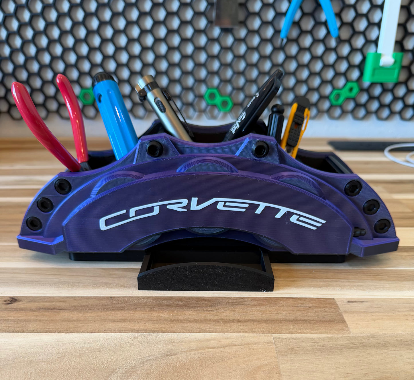 Brake Caliper Desk Organizer – Automotive Enthusiast Edition